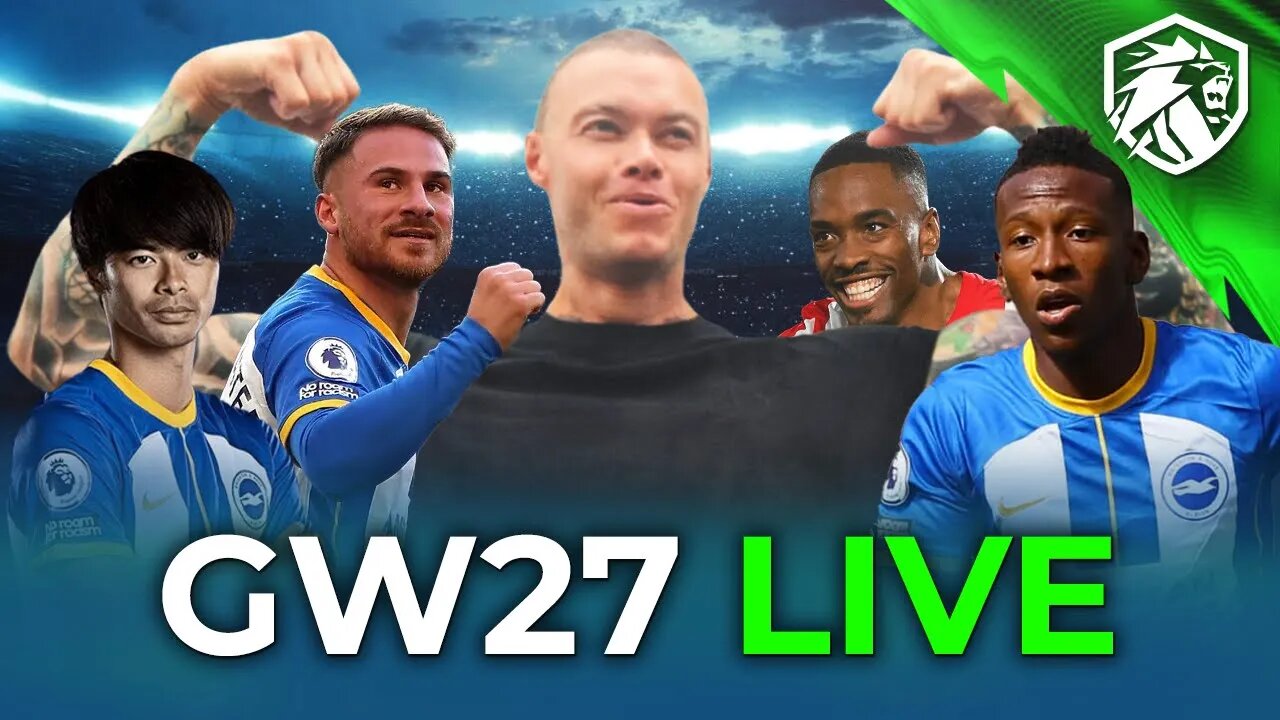 FPL DOUBLE GAMEWEEK 27 | Brighton vs Crystal Palace | Southampton vs Brentford