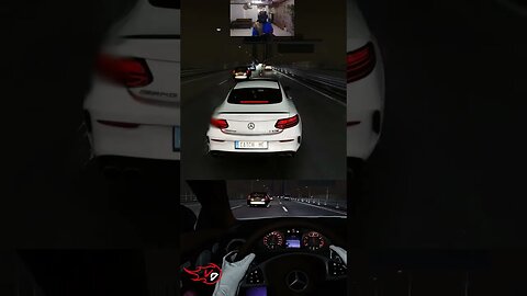 650HP AMG C63S CUTTING UP THROUGH THE RAIN (Assetto Corsa) NO HESI