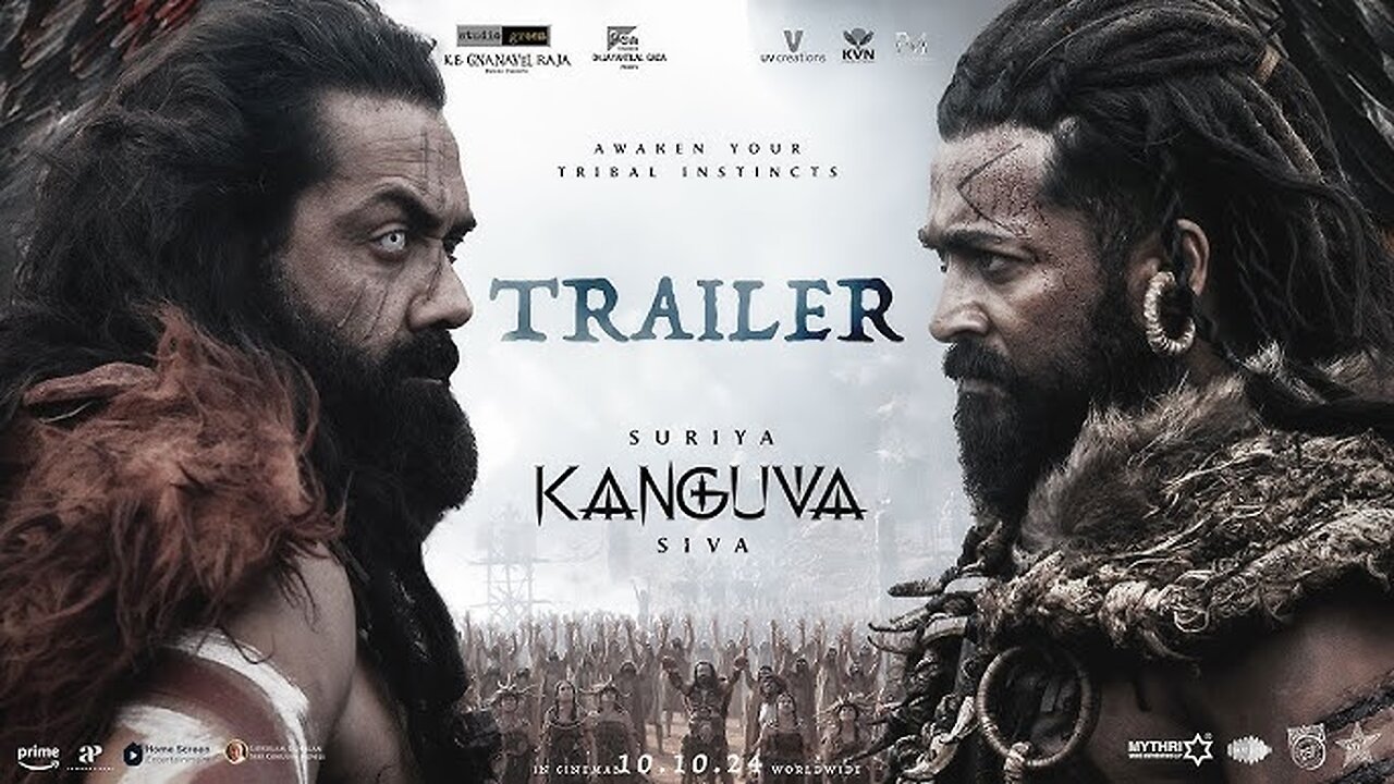 Kanguva - Trailer | Suriya | Bobby Deol | Devi Sri Prasad | Siva | Studio Green| UV Creations