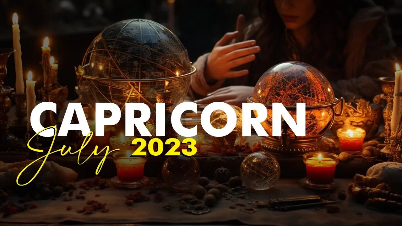 Capricorn July Reading: You found out they ended their relationship with the karmic! Chance for talk