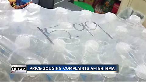 Florida fights back on price gouging in Tampa Bay following Hurricane Irma