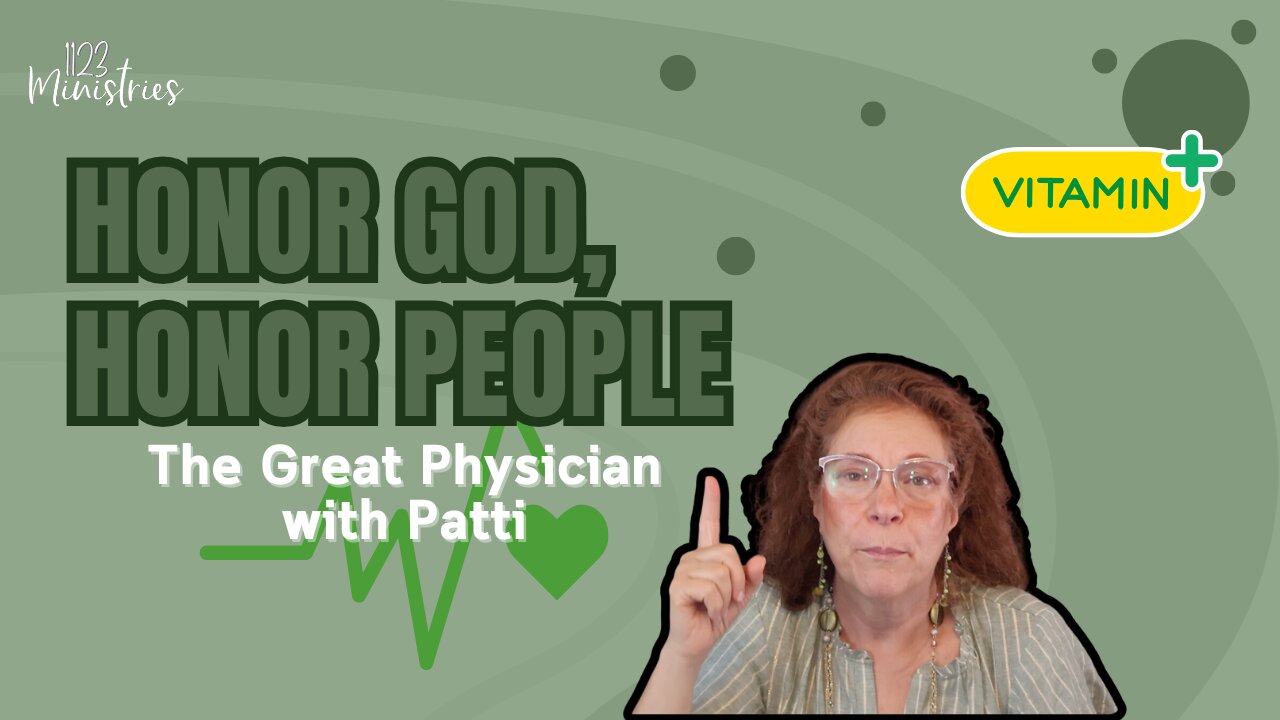 The Great Physician | Patti Gibble | Oct. 15, 2024 - 1123