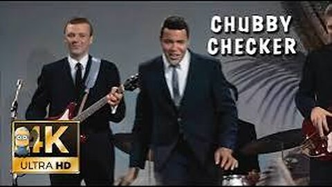 Chubby Checker - The Fly (1962) AI 4K Colorized Enhanced