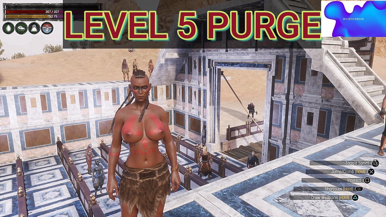 Conan Exiles Level 5 purge busty Boobs #boosteroid #conanexiles #boosteroid_cloud_gaming
