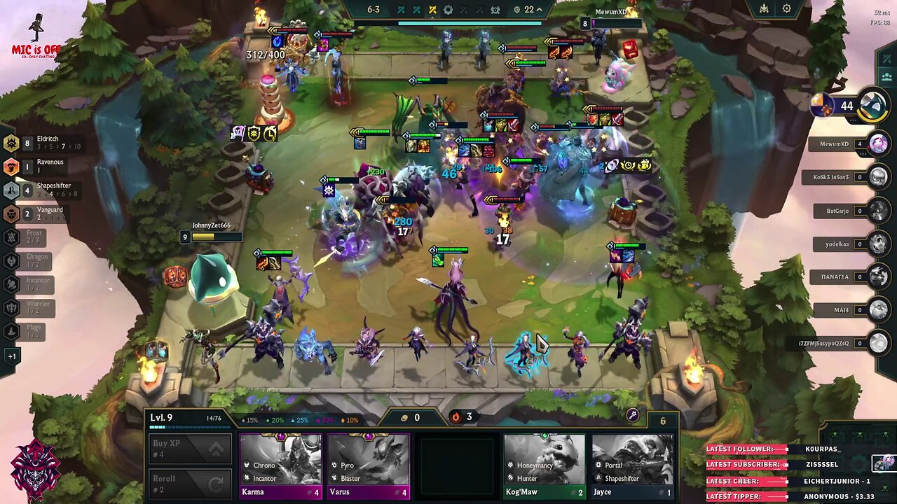 Winning this ranked game from Teamfight Tactics was so easy