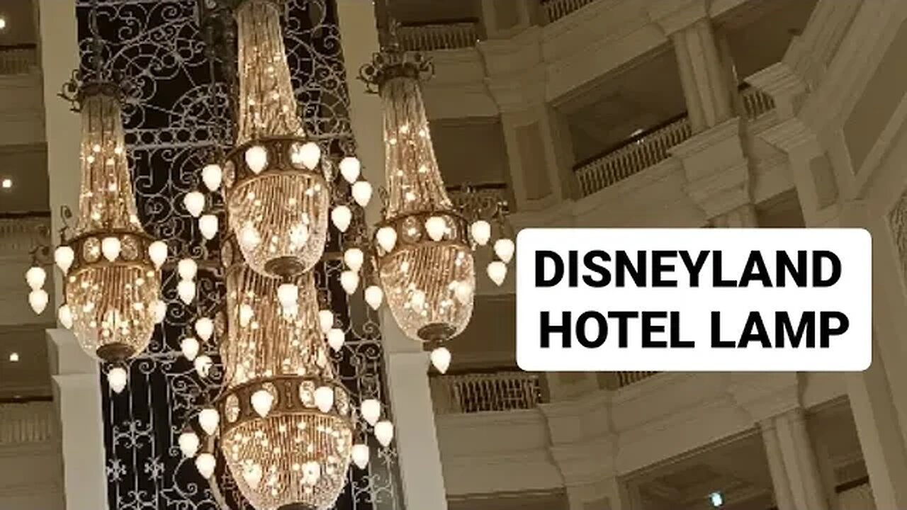 DISNEYLAND HOTEL LAMP -- FRANSISCA SIM