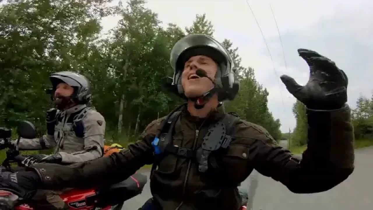 1,000 Miles Across Alaska! 1975 Honda CT90 vs !!!!! 13