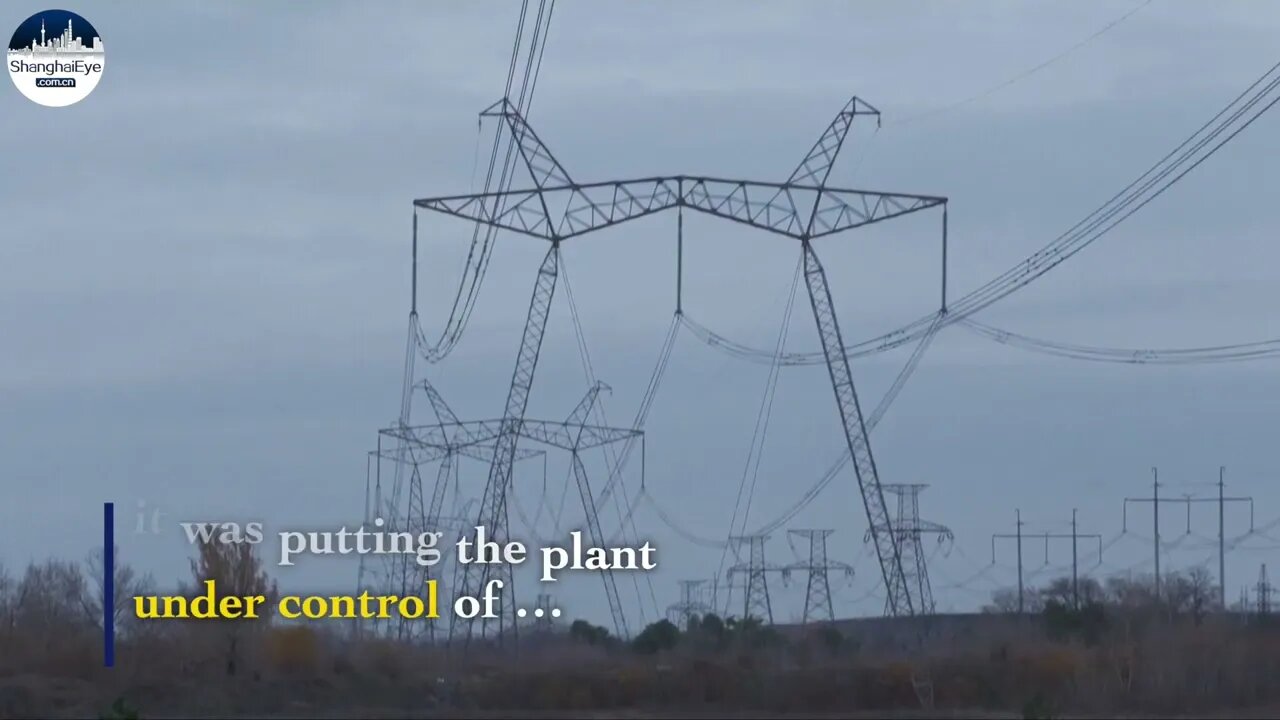 Russian media shows control room at Ukraine's Zaporizhzhia nuclear plant