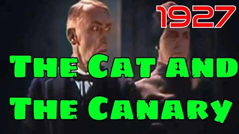 The Cat and The Canary (1927) [colourised]
