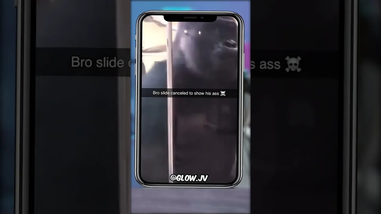 Gorilla Slides and Shows Butt