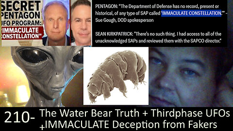 Live Chat with Paul; -210- The Water Bear Truth + UFO vids - Thirdphase Noise +Immaculate Deception