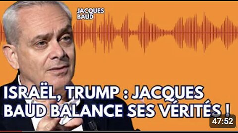 Jacques BAUD : "Il y aura d'autres tentatives d'assassinat contre TRUMP !"