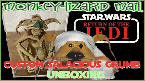 CUSTOM SALACIOUS CRUMB UNBOXING - MoNKeY-LiZaRD Mail