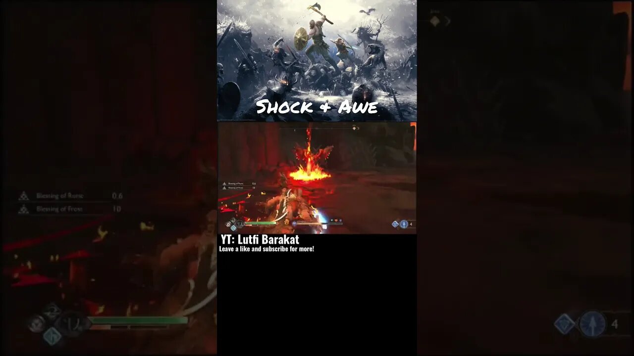 How I Play After Multiple Losses In A Row To A Boss #godofwar #gaming #shorts