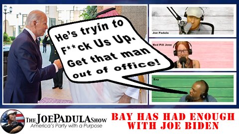 Bay Has Had Enough with Joe Biden and Says: Get that man out of office!