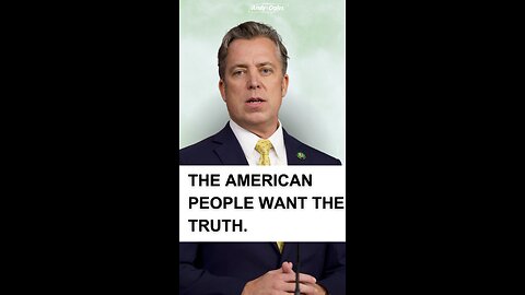 The truth is out there! The American people are ready for it 🇺🇸!
