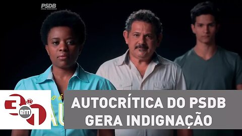 Autocrítica do PSDB gera indignação entre tucanos