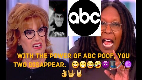 The View Mysteriously Vanishes Off Air. 😀😁😂🤣😈🎩🪄🔮👌🤟🤘