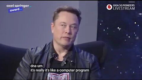 Elon Musk | "You Could Turn Someone Into a Butterfly. Synthetic mRNA Is Like a Computer Program."