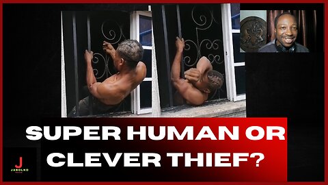 UNBELIEVABLE ! THIEF PUSHES THROUGH IRON BARS WITH BARE HANDS - HOW DID HE DO IT? #thiefpuzzle#iron