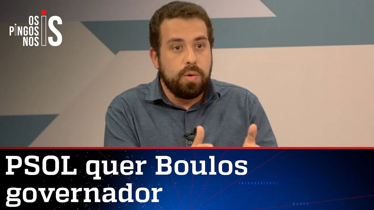 PSOL quer lançar Guilherme Boulos ao governo de São Paulo