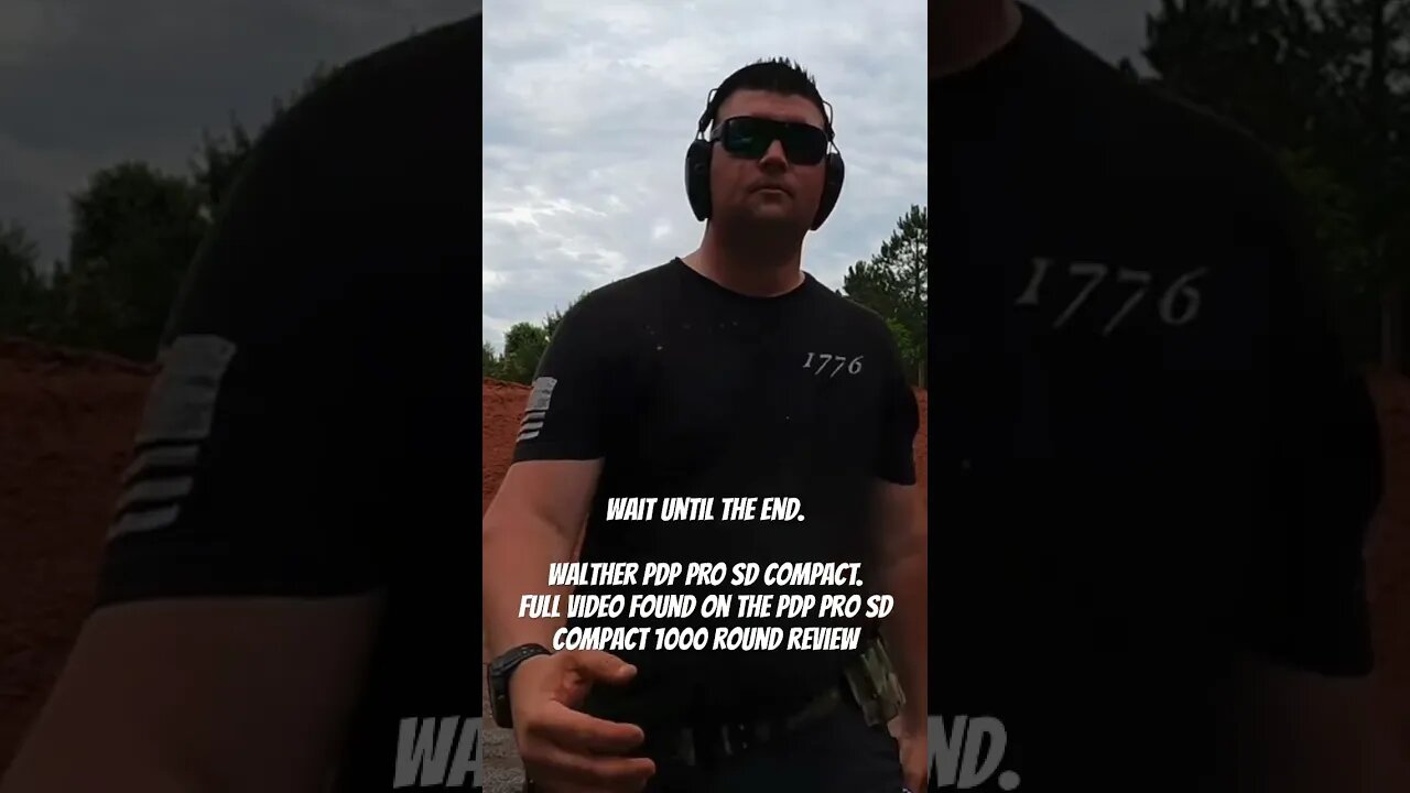 @Waltherarms PDP PRO SD Compact. Shooting at A zone targets. #shorts