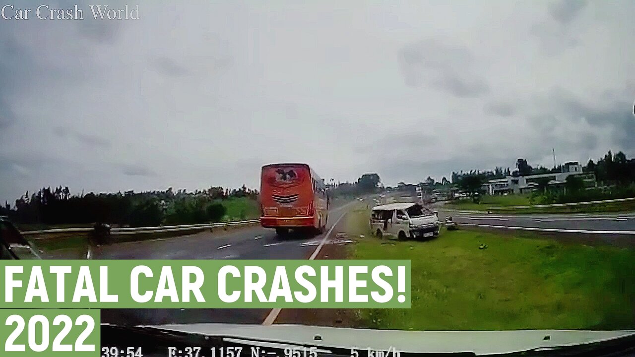 Car Crash Compilation World! 01-2022