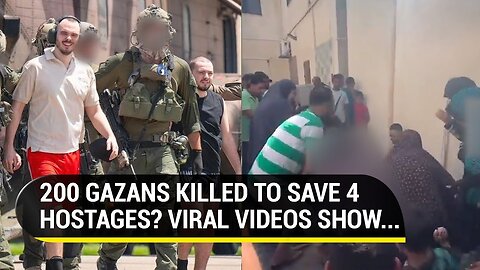 Gaza: US Army Part Of Israeli Hostage Rescue Op? Aid Pier Rumours Amid Nuseirat 'Massacre' Claims