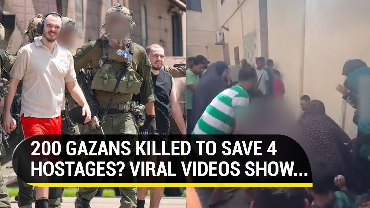 Gaza: US Army Part Of Israeli Hostage Rescue Op? Aid Pier Rumours Amid Nuseirat 'Massacre' Claims