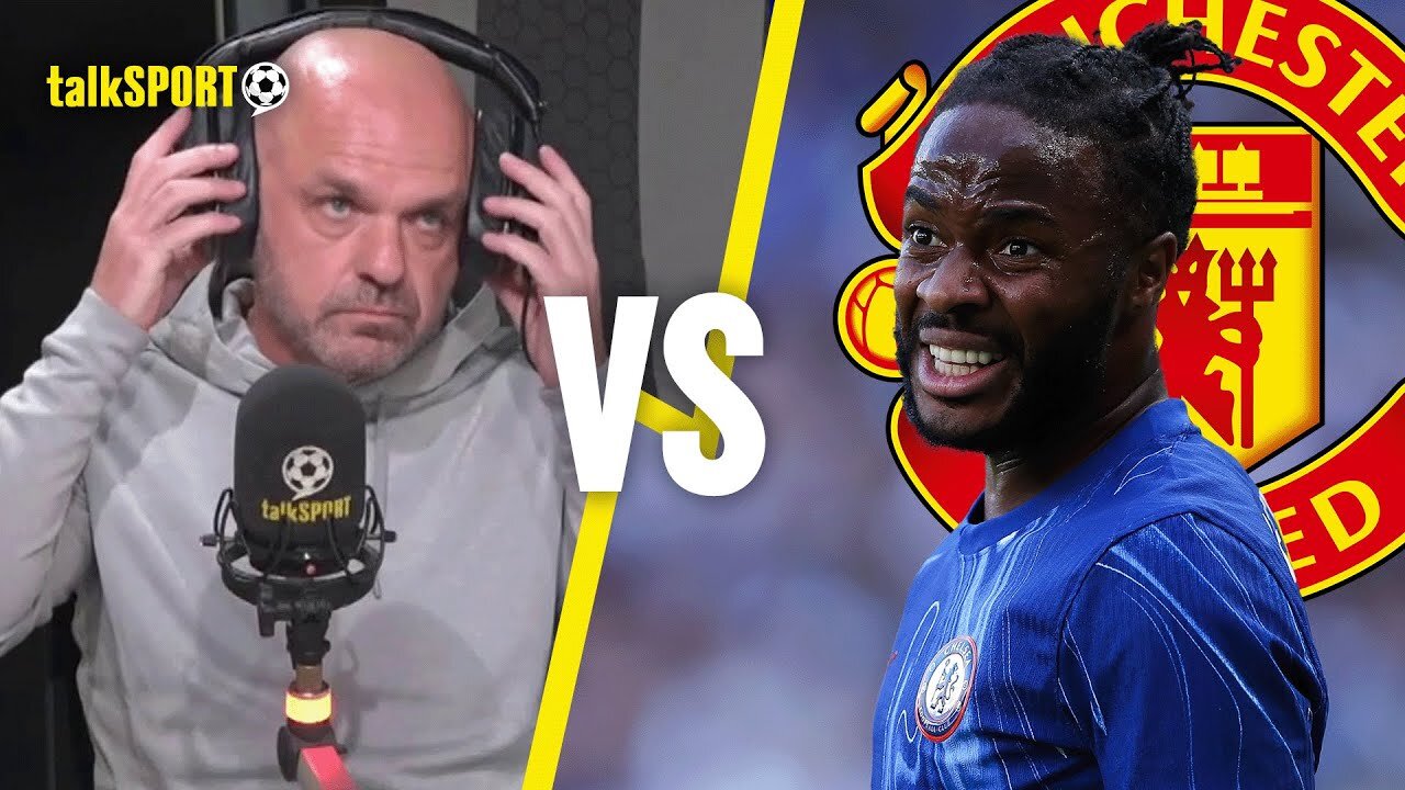 "HE'S NOT A BAD EGG!" 🥚 Danny Murphy CLASHES With Manchester United Fan Over Raheem Sterling 😤🔥