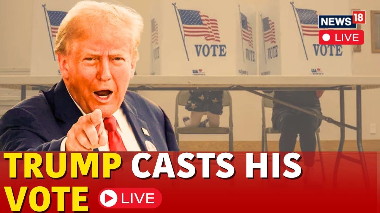 LIVE | Donald Trump Speaks After Casting His Ballot : My Supporters Are Not Violent | US Polls Live