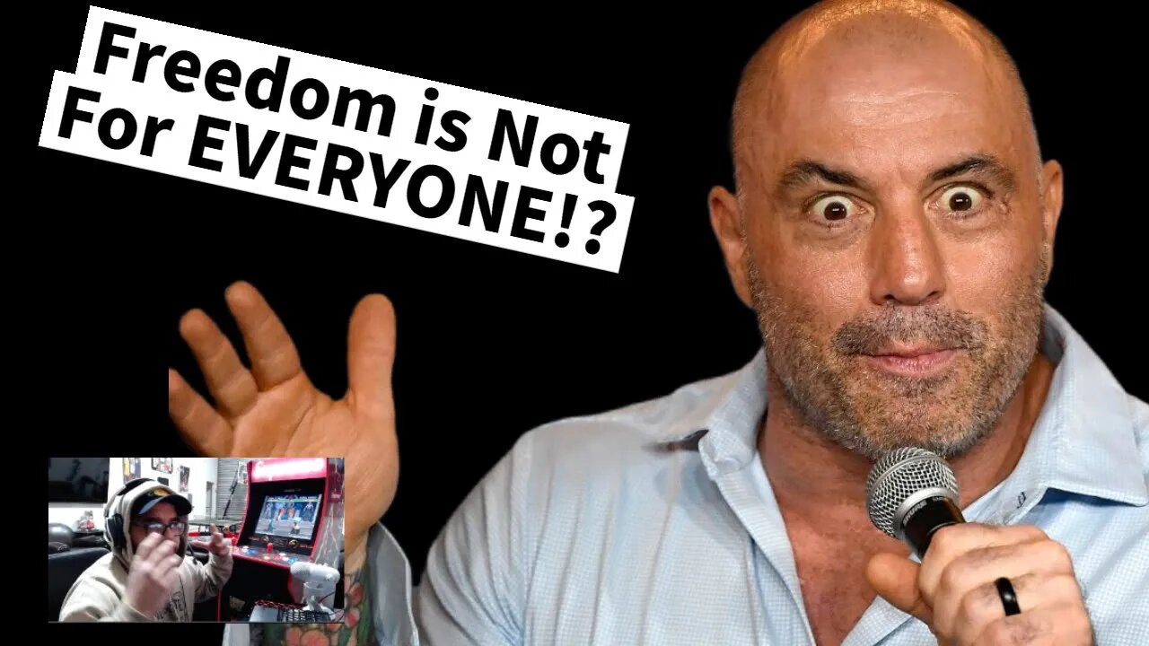 Joe Rogan Mind Blown Over FREEDOM Labeled For Certain Group