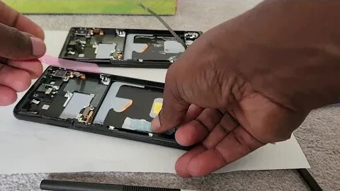 Samsung Galaxy S21 Ultra Back Glass and Screen Replacement By An Amateur