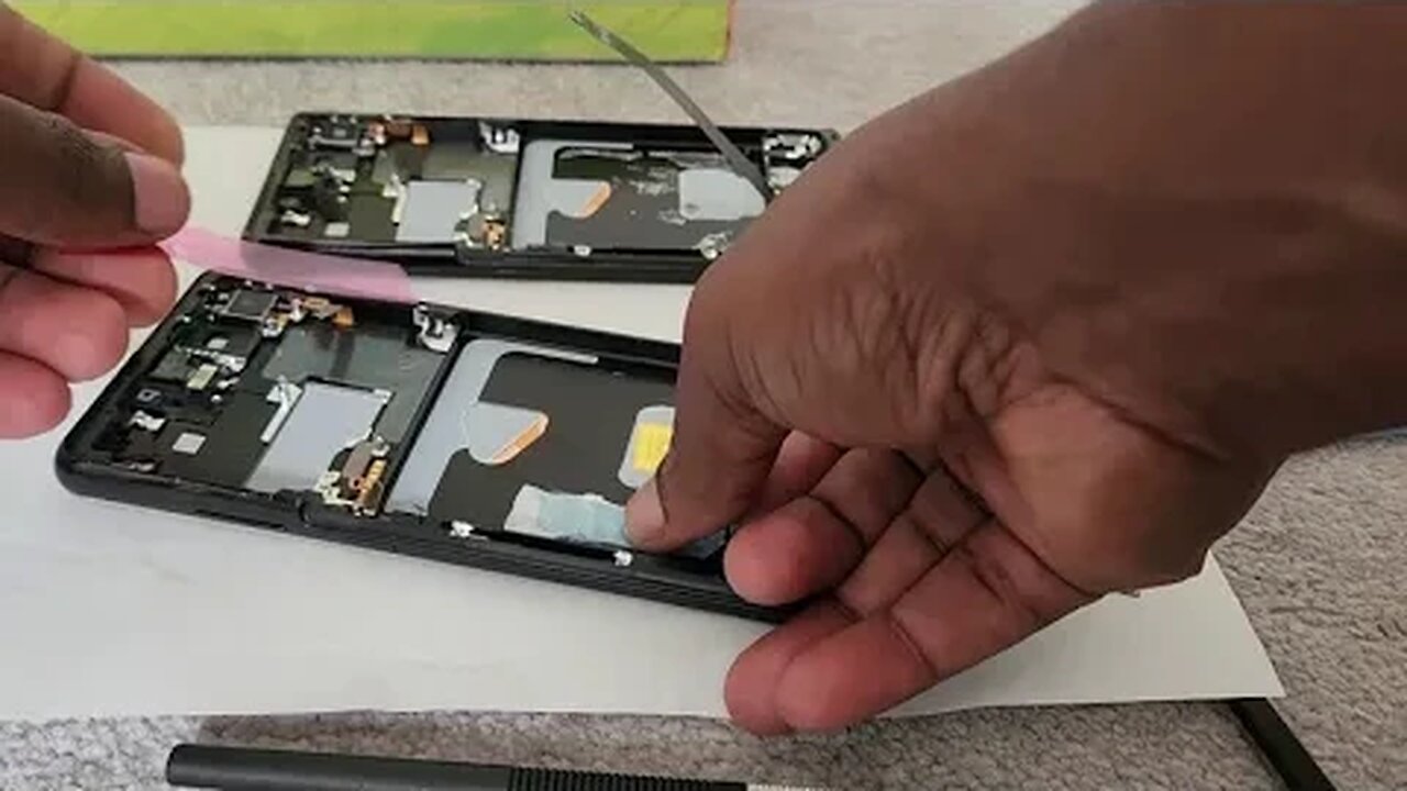Samsung Galaxy S21 Ultra Back Glass and Screen Replacement By An Amateur