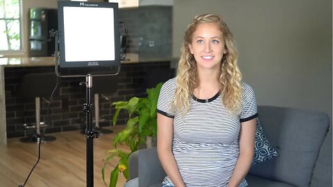 A Square, Dimmable, 3000k-5600k Video Light