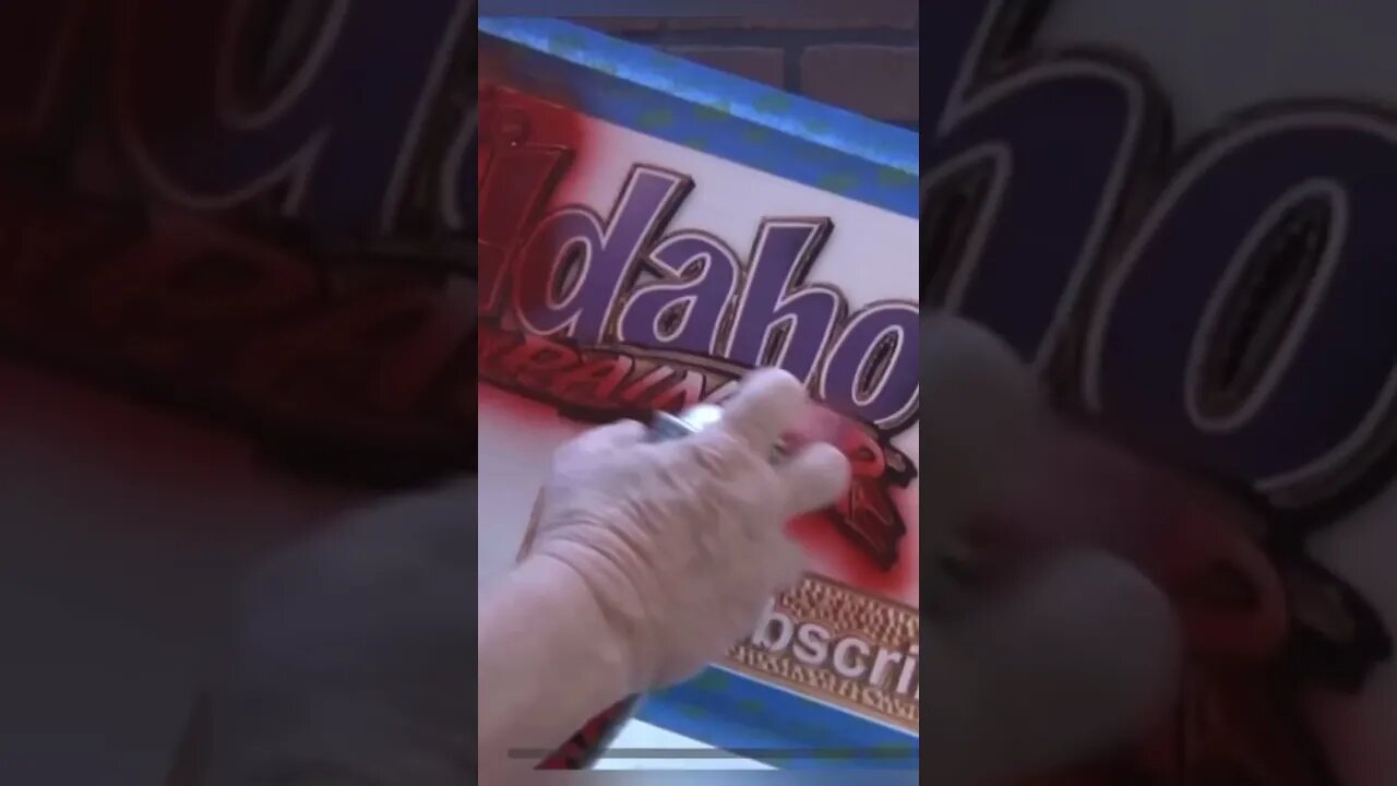 Flashback Friday. Did this one 6 years ago for Chris Barry, ​⁠ @Idahopainter #fbf #customwoodwork