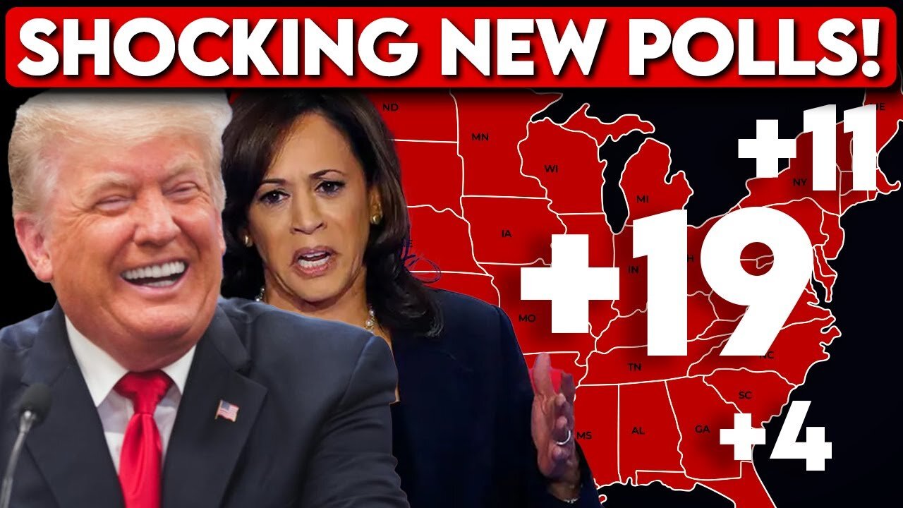 2024 Election Map Based On LATEST POLLS In All 50 States!
