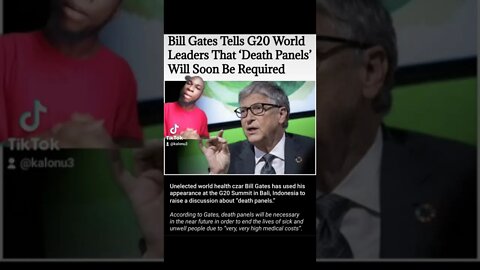 Bill Gates tells word leaders at G20...