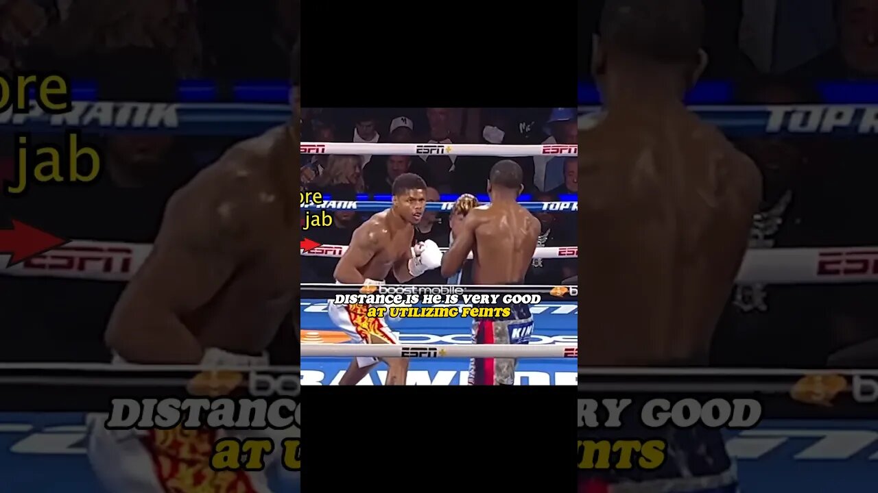 How Shakur Stevenson Uses Feints To Manage Distance(LINK TO FULL VIDEO IN DESCRIPTION)