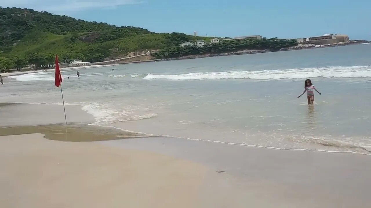 Conheça a belíssima praia do FORTE IMBUÍ em Niterói -RJ