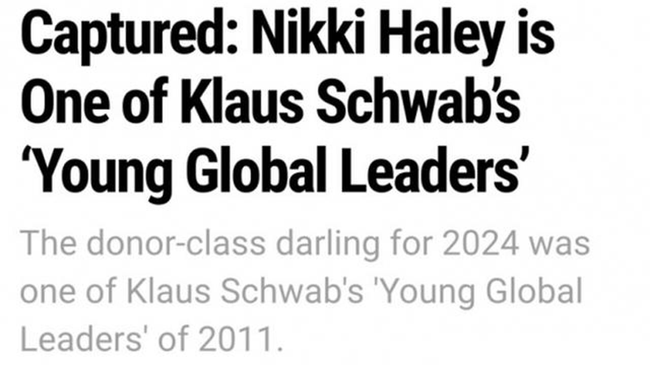 NIKKI HALEY PUSHES FOR COMPLETE GOVERNMENT CONTROL OVER YOU ONLINE! W/GLENN GREENWALD