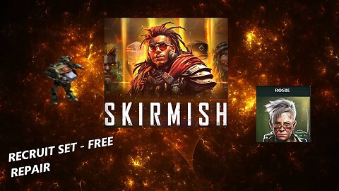 War Commander - Skirmish - Recruit Set - (Rosie) Free Repair
