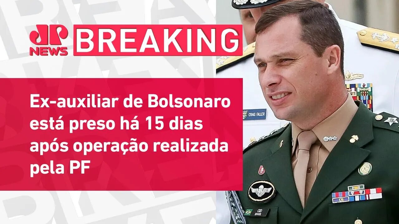Mauro Cid depõe sobre suposta fraude em cartões de vacina nesta quinta (18) | BREAKING NEWS