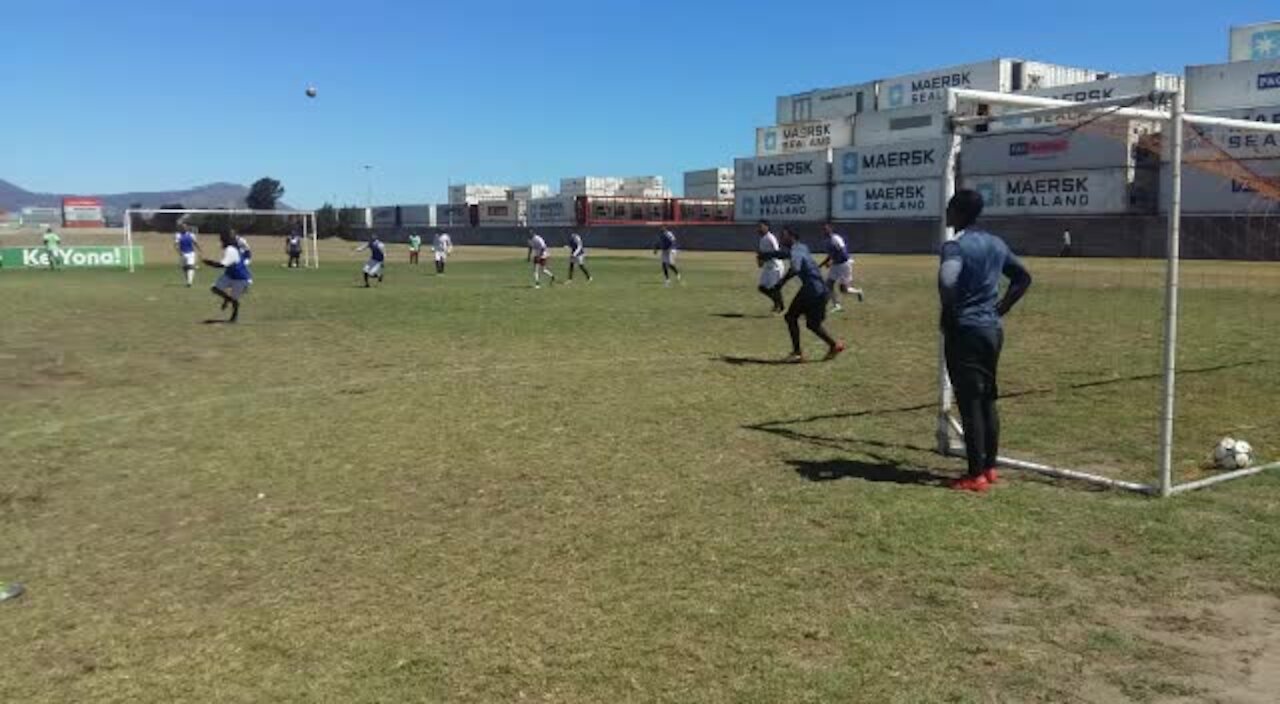 SOUTH AFRICA - Cape Town - ABC Motsepe league team The Magic FC, at training. (qkN)