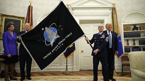 White House Unveils Official Space Force Flag