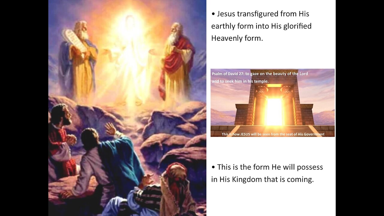 JESUS SAYS ELIJAH IS COMING TO EARTH BEFORE HIM- WATCH