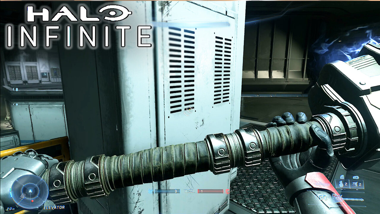 Halo Infinite Multiplayer - Gravity Hammer & Battle Rifle Gameplay (Recharge)