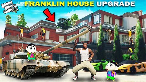 GTA 5 : Franklin Shinchan & Pinchan Full Ultimate Ultra Premium Luxury House Upgrade GTA 5