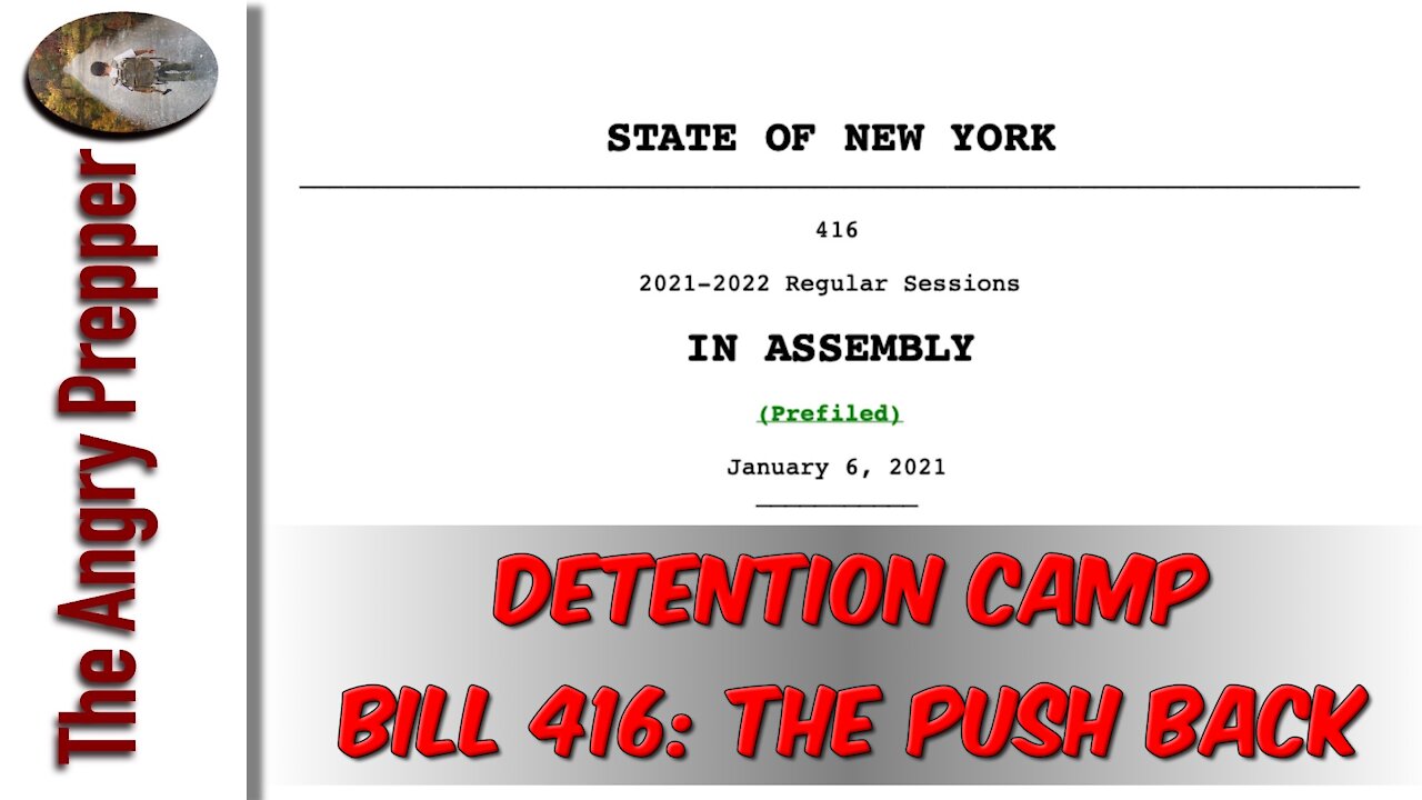 Detention Camp Bill 416: The Push Back