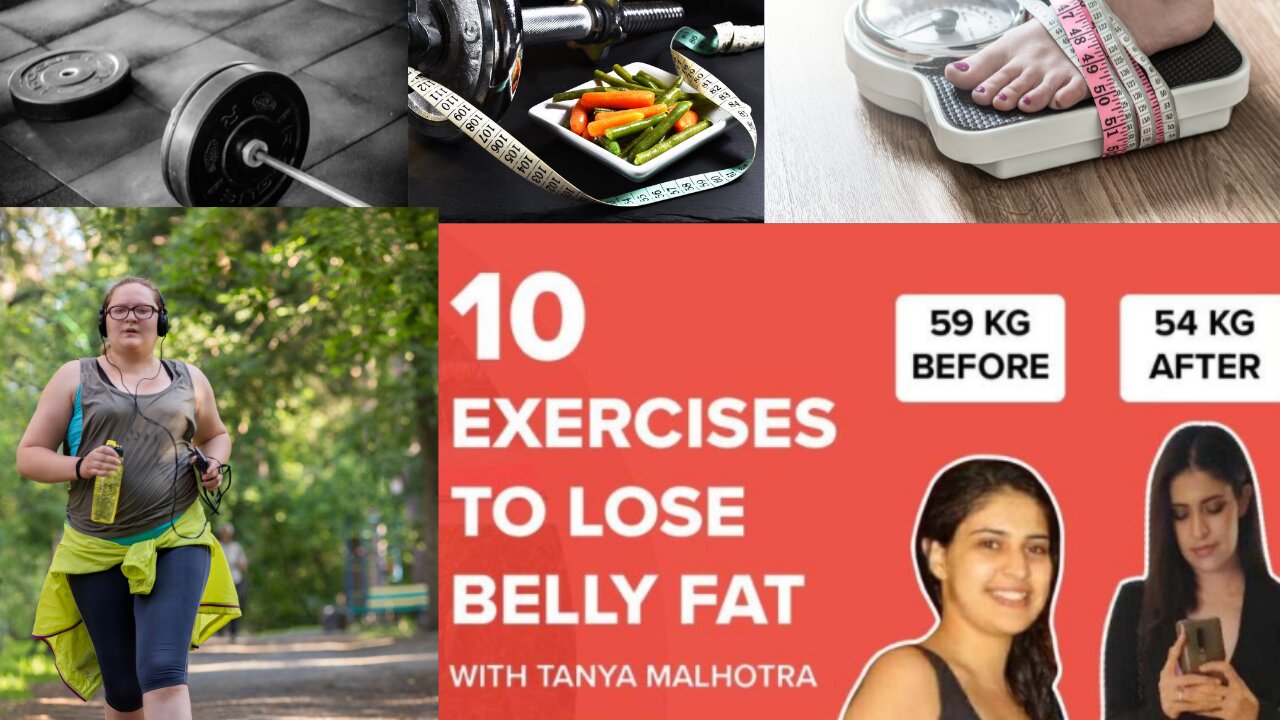 10 Exercises To Lose Belly Fat - With Tanya Malhotra | Lose Belly Fat Workout | Cardio |